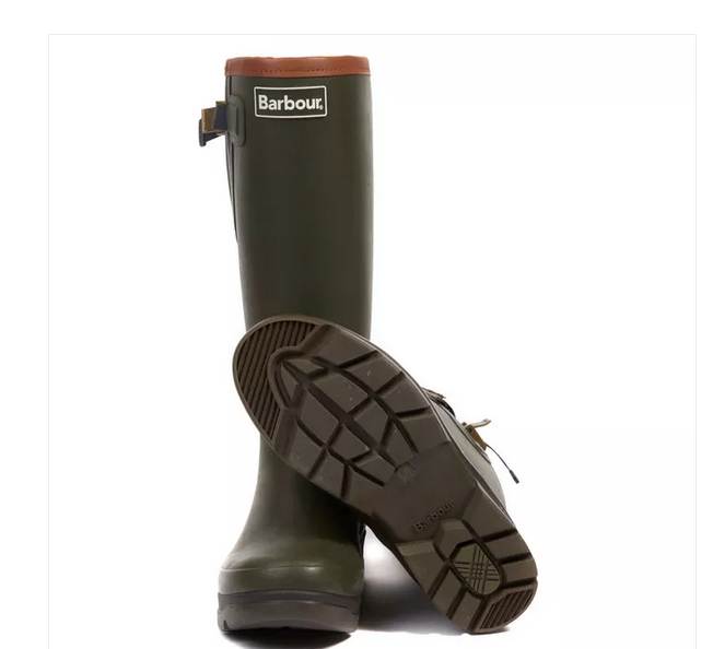 barbour wellies mens size 10